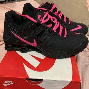 Nike Shox GS Black and Pink